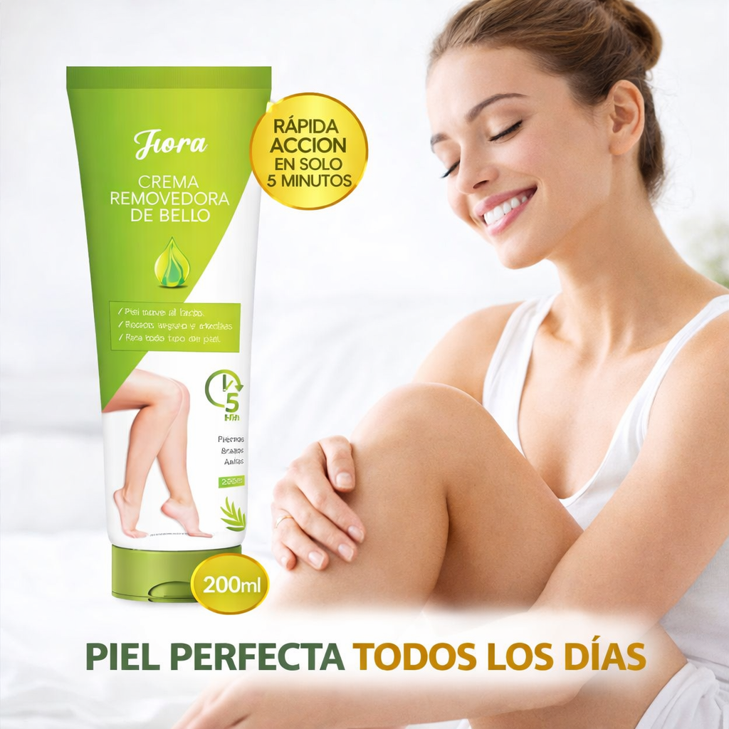 CREMA DEPILATORIA PREMIUM – RÁPIDA Y LIBRE DE IRRITACIÓN