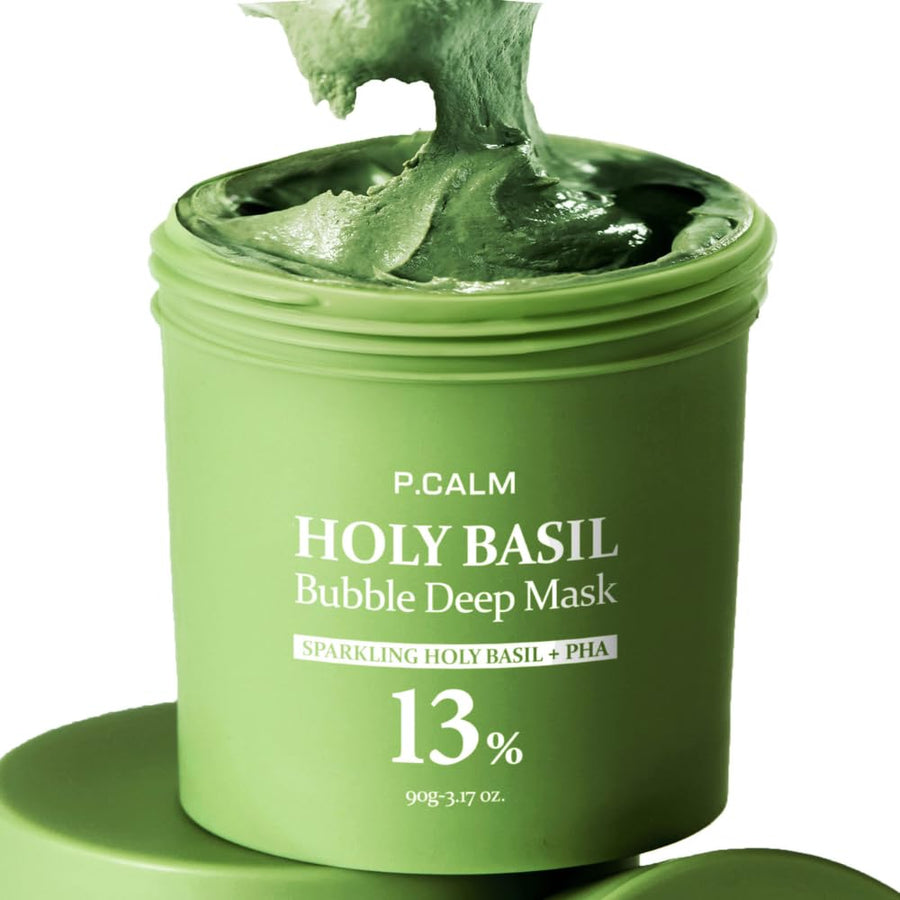 MASCARILLA FACIAL HOLY BASIL BUBBLE - LIMPIA POROS Y PUNTOS NEGROS