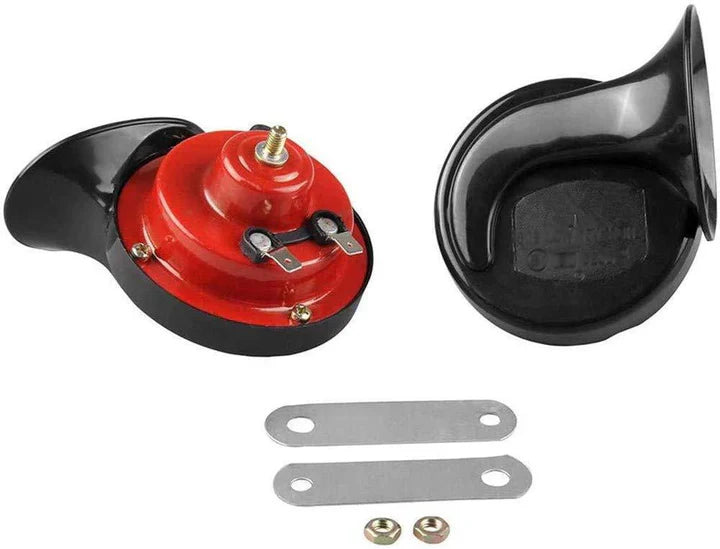 2 BOCINAS CARACOL DOBLE 12V AUTO MOTO CAMIÓN SONIDO DE ALTA POTENCIA