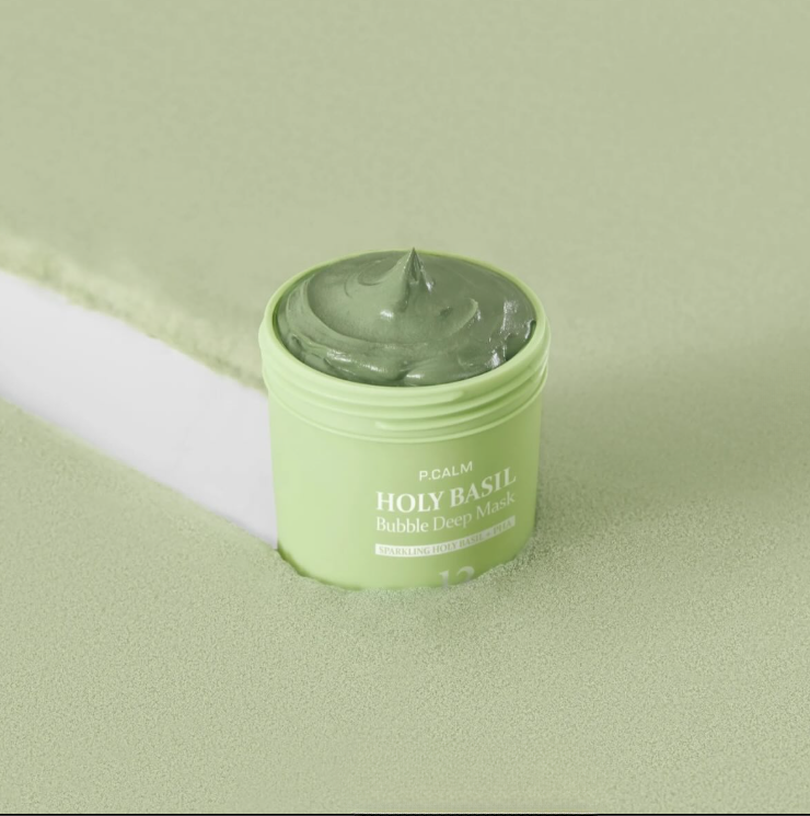 MASCARILLA FACIAL HOLY BASIL BUBBLE - LIMPIA POROS Y PUNTOS NEGROS