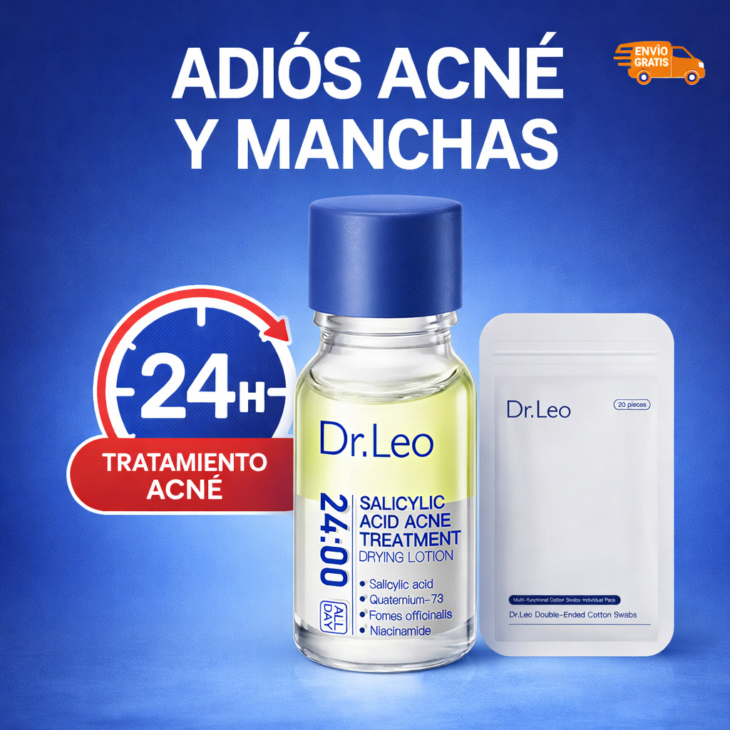 LOCIÓN SECANTE CON ÁCIDO SALICÍLICO PARA EL ACNÉ – REDUCE GRANOS Y MANCHAS