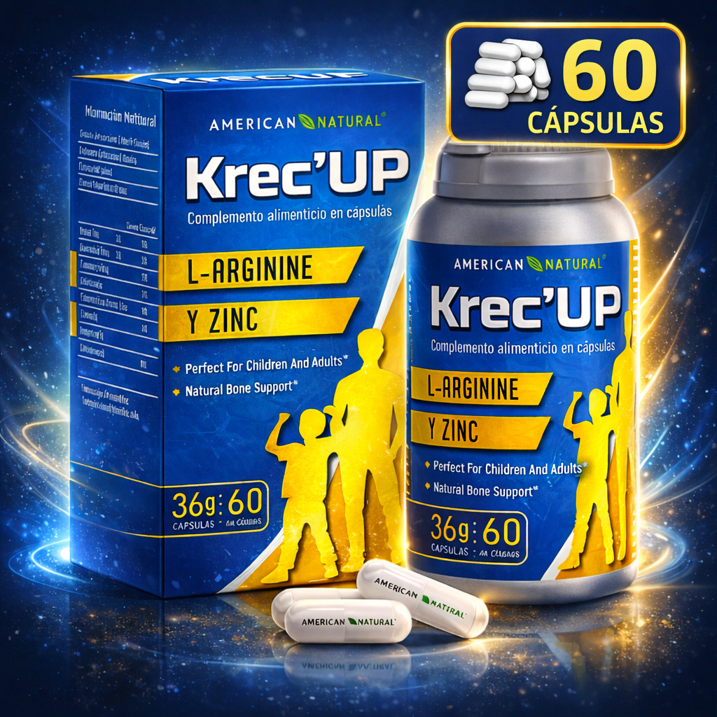 KRECUP – IMPULSA LA HORMONA DEL CRECIMIENTO