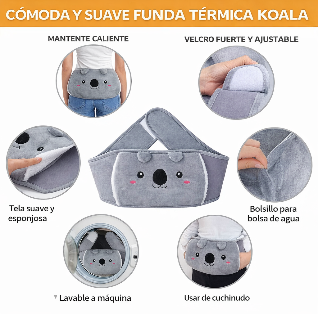 BOLSA DE CALOR KOALA 3 EN 1 – MÁS RELAJACIÓN, MENOS DOLOR