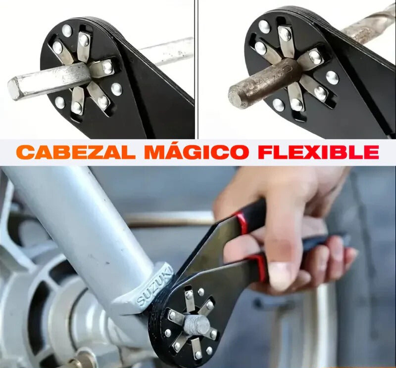 LLAVE HEXAGONAL MULTIFUNCIONAL AJUSTABLE